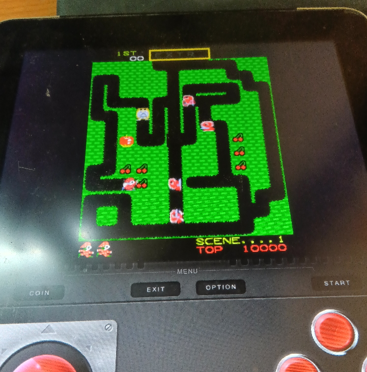 レトロゲーム動作画面